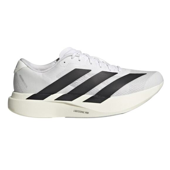 Adidas Mens Adizero Evo SL Running Sneakers US 9.5 M White Black Athletic NWT main image 13